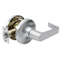 Arrow Grade 1 Dummy Cylindrical Lock, Sierra Lever, Non-Keyed, Satin Chrome Finish, Non-handed GL08-SR-26D